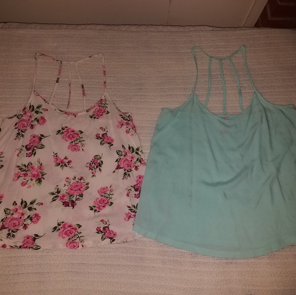 Two tank tops